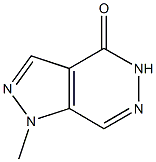 1-Methyl-1H-pyrazolo[4.3-d]pyridazin-4(5H)-one