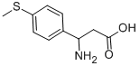 3-氨基-3-[4-(甲基硫烷基)苯基]丙酸