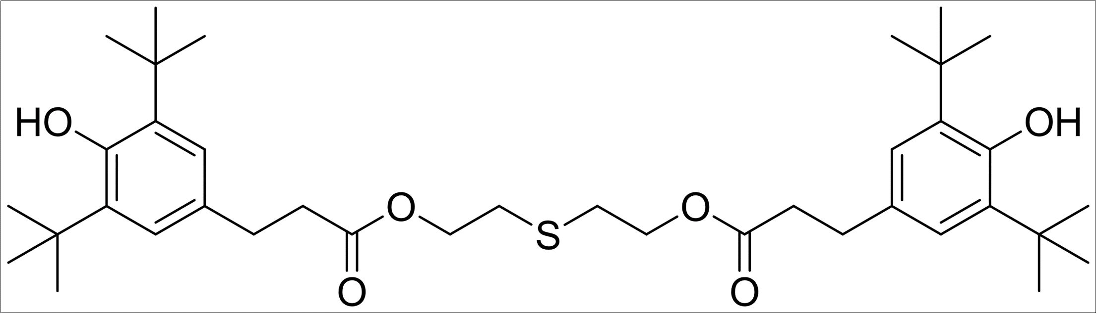 3,5-双(1,1-二甲基乙基)-4-羟基苯丙酸硫代二-2,1-乙二醇酯