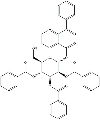 1,2,3,4,6-五-O-苯甲酰基-α-D-吡喃甘露糖