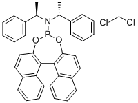 (S,R,R)-(+)-(3,5-二氧杂-4-磷杂环庚二烯并[2,1-a:3,4-a′]二萘-4-基)二(1-苯基乙基)胺