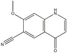 1,4-二氢-7-甲氧基-4-氧代-6-喹啉甲腈