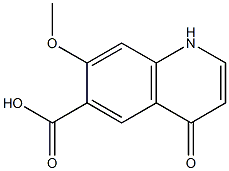 1,4-dihydro-7-methoxy-4-oxoquinoline-6-carboxylic acid
