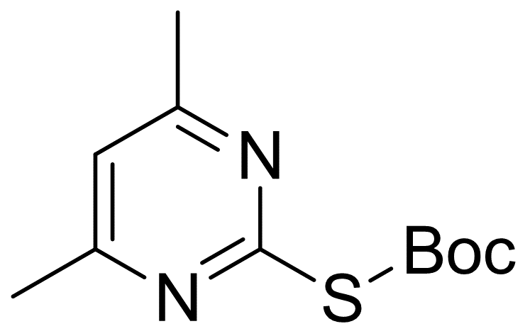 S-(TERT-BUTOXYCARBONYL)-2-MERCAPTO-4,6-DIMETHYLPYRIMIDINE