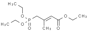 triethyl 3-methyl-4-phosphono-2-buten-oate (cis+trans)