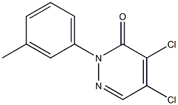 4,5-dichloro-2-(3-Methylphenyl)-2,3-dihydropyridazin-3-one
