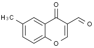 6-Methyl-4-oxo-(4H)-1-benzopyrane-3-carboxaldehyde