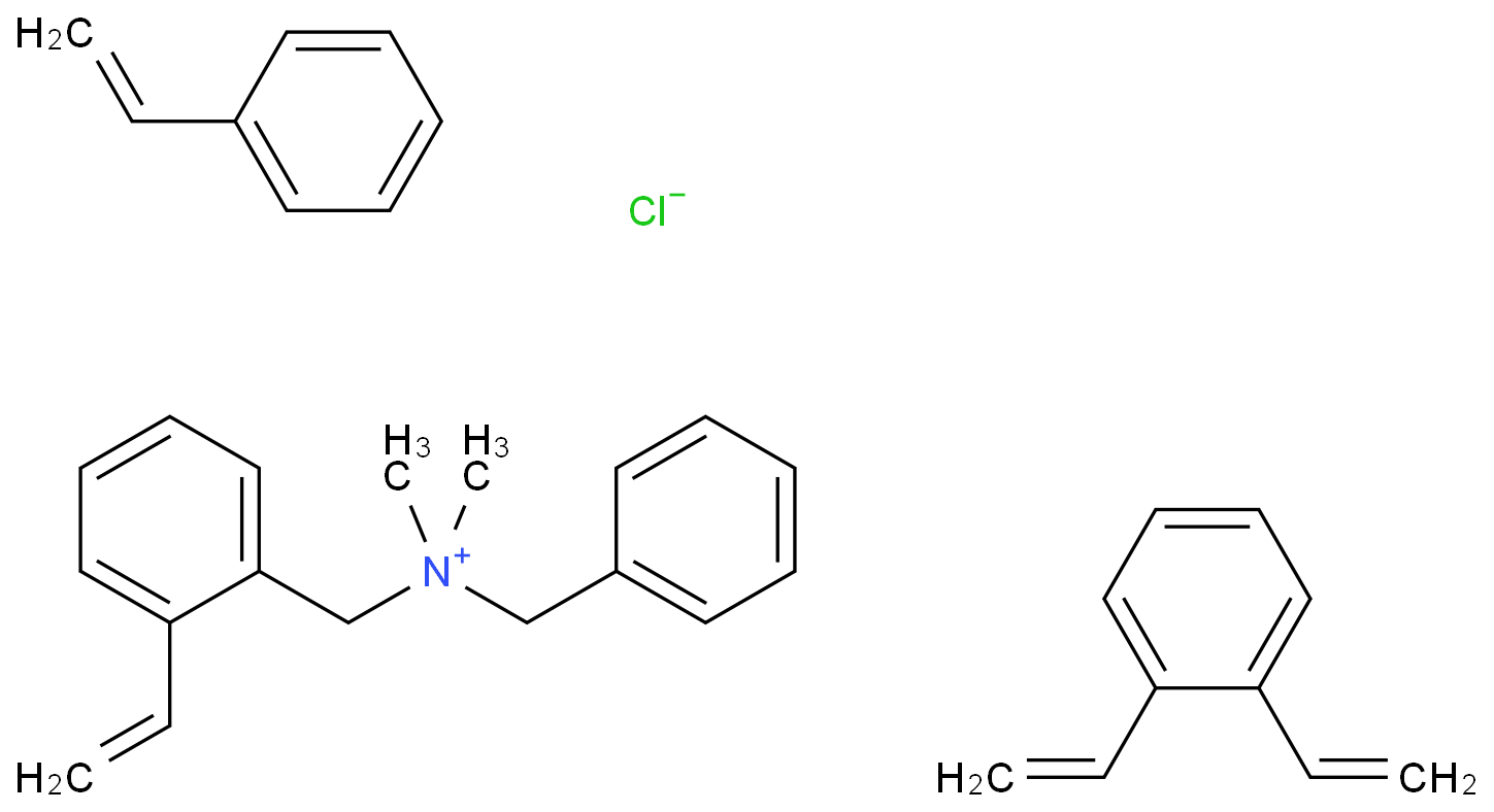 benzyl-[(2-ethenylphenyl)methyl]-dimethyl-azanium