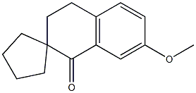 3',4'-dihydro-7'-methoxyspiro[cyclopentane-1,2'(1'H)-naphthalene]-1'-one