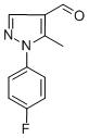 1-(4-FLUOROPHENYL)-5-METHYL-1H-PYRAZOLE-4-CARBALDEHYDE