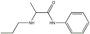 Propanamide, N-phenyl-2-(propylamino)-