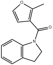 1-(2-methylfuran-3-carbonyl)-2,3-dihydro-1H-indol e
