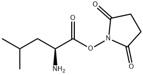 2,5-Pyrrolidinedione, 1-[[2-amino-4-methyl-1-oxopentyl]oxy]-, (S)- (9CI)