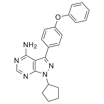 4-Amino-1-cyclopentyl-3-(4-phenoxyphenyl)-1H-pyrazolo[3,4-d]pyrimidine