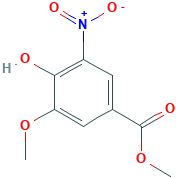 4-羟基-3-甲氧基-5-硝基-苯甲酸甲酯