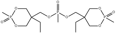 Phosphonic acid, methyl-, bis(5-ethyl-2-methyl-2-oxido-1,3,2-dioxaphosphorinan-5-yl)methyl ester
