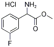 DL-3-氟苯甘氨酸甲酯盐酸盐