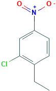 2-氯-1-乙基-4-硝基苯