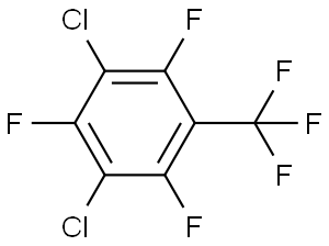1-trifluoromethyl-2,4,6-trifluoro-3,5-dichlorobenzene