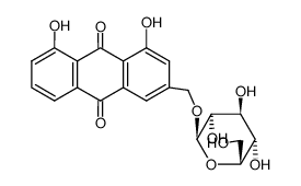 9,10-Anthracenedione,3-[(β-D-glucopyranosyloxy)methyl]-1,8-dihydroxy-