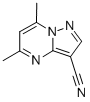 5,7-dimethylpyrazolo[1,5-a]pyrimidine-3-carbonitrile
