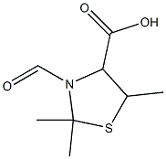 cis-(±)-3-formyl-2,2,5-trimethylthiazolidine-4-carboxylic acid