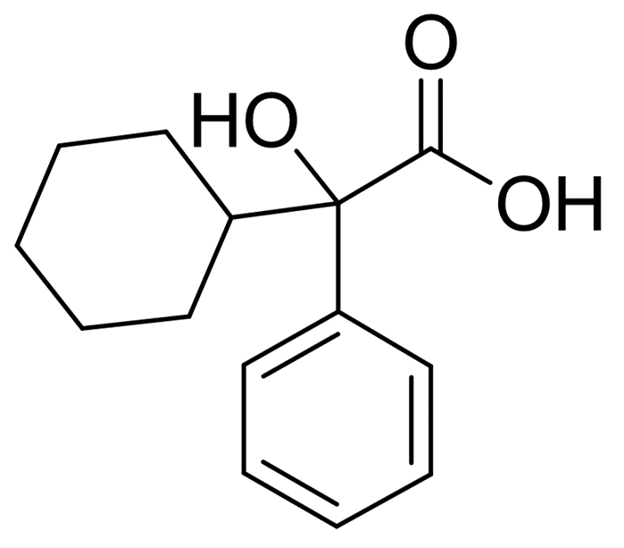 2-cyclo hexyl-2-hydroxy-2-phenylacetic acid