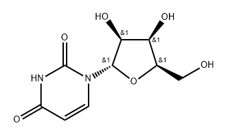 2,4(1H,3H)-Pyrimidinedione, 1-α-D-lyxofuranosyl-