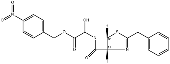 (4-Nitrophenyl)methyl (1R,5R)-α-hydroxy-7-oxo-3-(phenylmethyl)-4-thia-2,6-diazabicyclo[3.2.0]hept-2-ene-6-acetate