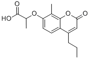2-((8-甲基-2-氧代-4-丙基-2H-色烯-7-基)氧基)丙酸