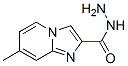 Imidazo[1,2-a]pyridine-2-carboxylic acid, 7-methyl-, hydrazide (9CI)