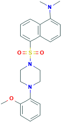 N-Dansyl-1-(2-methoxyphenyl)piperazine