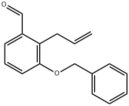 Benzaldehyde, 3-(phenylmethoxy)-2-(2-propen-1-yl)-