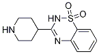 2H-1,2,4-Benzothiadiazine, 3-(4-piperidinyl)-, 1,1-dioxide