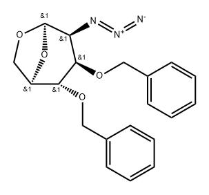1,6-anhydro-2-azido-3,4-di-O-benzyl-2-deoxy--D-glucopyranose