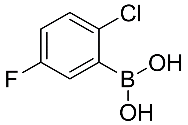 2-氯-5-氟苯硼酸 (含有一定量的酸酐)
