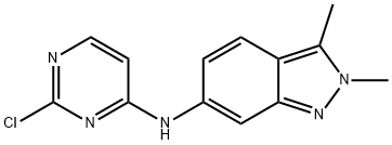N-(2-氯嘧啶-4-基)-2,3-二甲基-2H-吲唑-6-胺,帕唑帕尼中间体