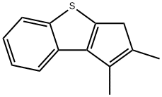 3H-Benzo[b]cyclopenta[d]thiophene, 1,2-dimethyl-
