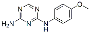 N-(4-METHOXYPHENYL)-1,3,5-TRIAZINE-2,4-DIAMINE