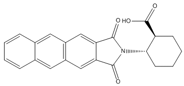 N-[(1S,2S)-2-Carboxycyclohexyl]Anthracene-2,3-Dicarboximide