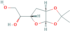 1-O,2-O-Isopropylidene-3-deoxy-α-D-allofuranose