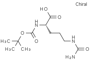 (S)-2-((叔丁氧基羰基)氨基)-5-脲基戊酸