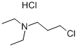 1-Propanamine, 3-chloro-N,N-diethyl-, hydrochloride