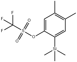 1,1,1-Trifluoromethanesulfonic acid 4,5-dimethyl-2-(trimethylsilyl)phenyl ester
