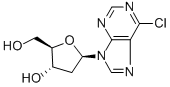 6-chloro-9-(2-deoxypentofuranosyl)-9H-purine