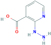 3-Pyridinecarboxylicacid,2-hydrazino-(9CI)