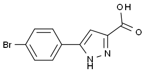 3-(4-Bromophenyl)-1H-Pyrazole-5-Carboxylic Acid