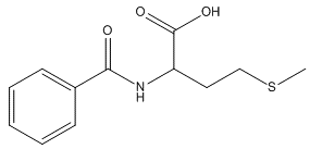 苯甲酰-DL-蛋氨酸