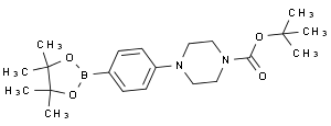1-Piperazinecarboxylic acid, 4-[4-(4,4,5,5-tetramethyl-1,3,2-dioxaborolan-2-yl)phenyl]-, 1,1-dimethylethyl ester