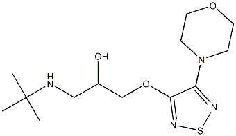 (1)-1-(tert-Butylamino)-3-((4-(morpholin-4-yl)-1,2,5-thiadiazol-3-yl)oxy)propan-2-ol